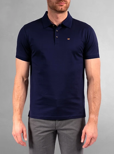 Men's short sleeve basic polo