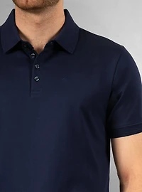 Polo basique à manches courtes pour hommes