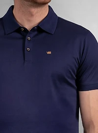 Polo basique à manches courtes pour homme