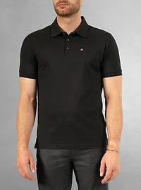 Polo basique à manches courtes pour homme