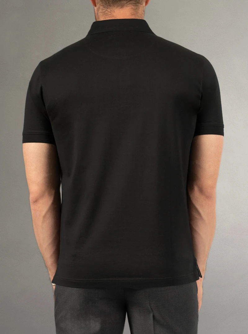 Men's short sleeve basic polo