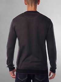 Chandail à col en V pour hommes