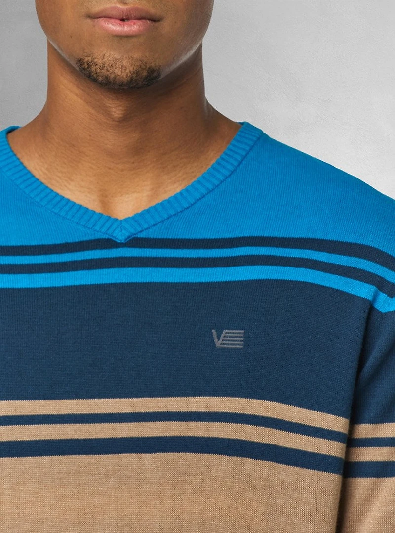 Chandail à col en V pour hommes