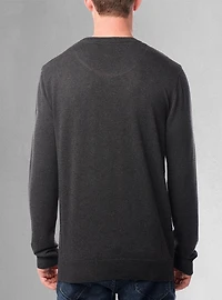 Men's basic v-neck sweater
