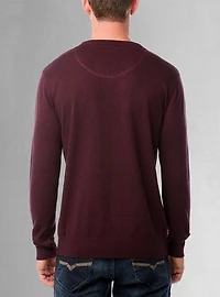 Men's basic v-neck sweater
