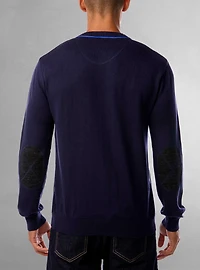 Chandail à col en V pour hommes