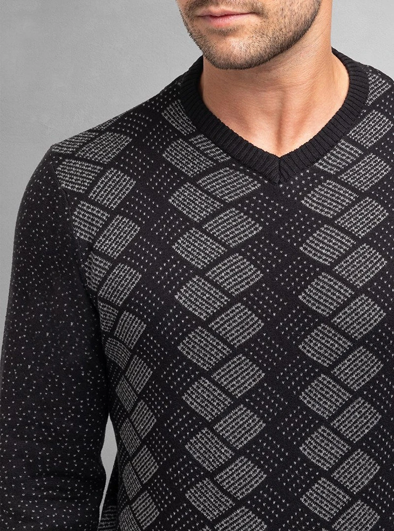 Men's v neck sweater