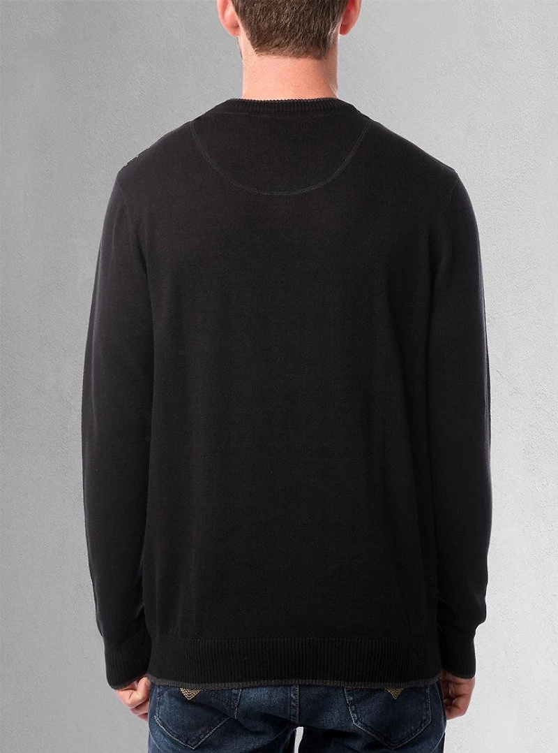 Men's v neck sweater
