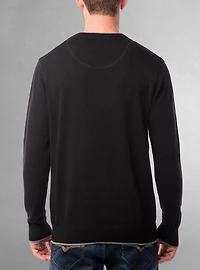 Chandail à col en V pour hommes