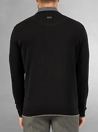 Pull à col en V pour hommes