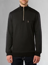Men's mock zip top