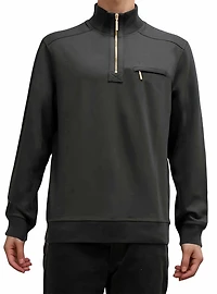 Men's mock zip top