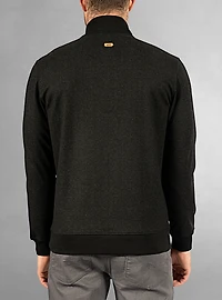 Men's half zip mock neck top