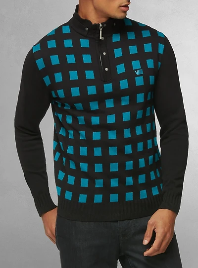 Pull à fermeture éclair pour hommes