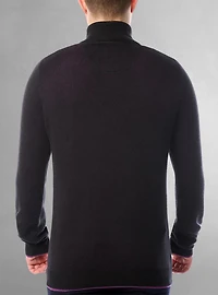 Men's mock zip sweater