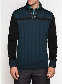 Pull à fermeture éclair pour hommes