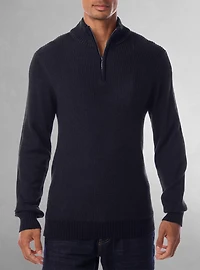 Pull à fermeture éclair pour hommes