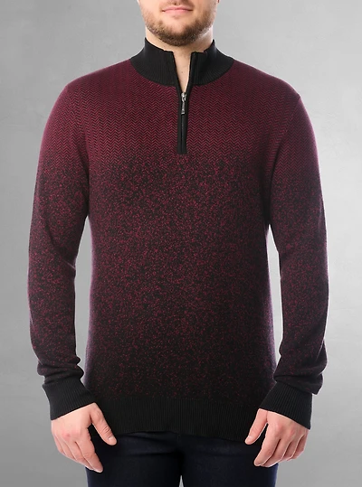 Pull à fermeture éclair pour hommes