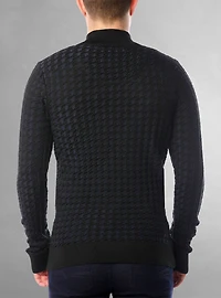 Men's mock zip sweater