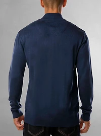 Men's mock zip sweater