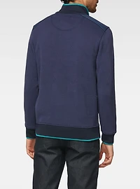 Men's mock zip top