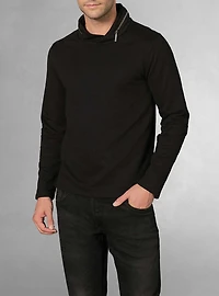 Men's turtleneck t-shirt