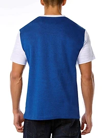 Men's v neck short sleeve t-shirt