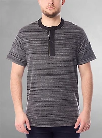 Men's henley short sleeve t-shirt