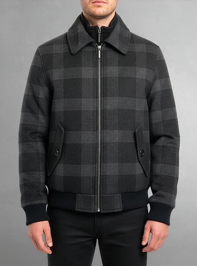 Manteaux de laine pour hommes