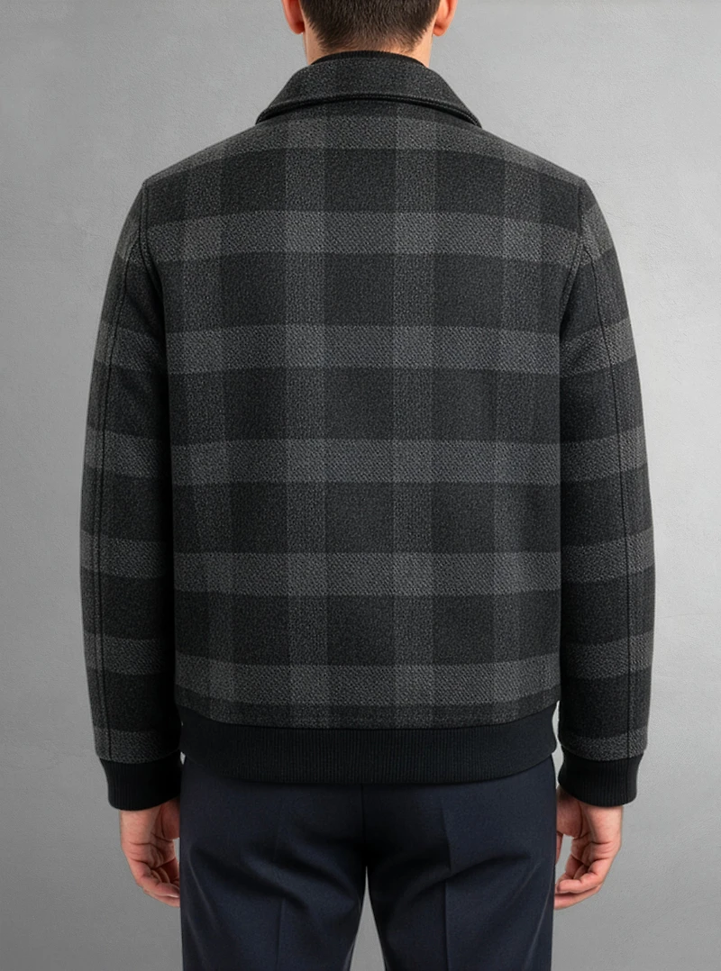 Manteaux de laine pour hommes