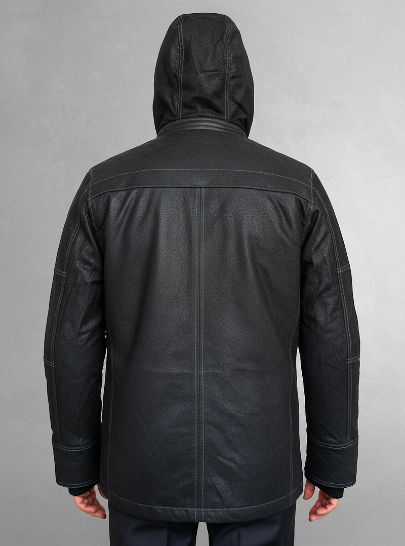 Veste en cuir pour hommes