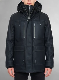 Veste en cuir pour hommes