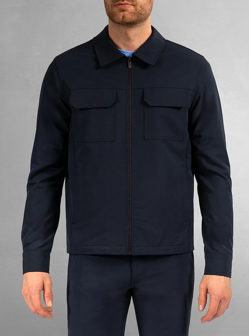 Men's casual harringtone jacket