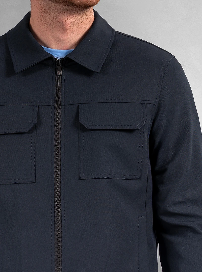 Men's casual harringtone jacket
