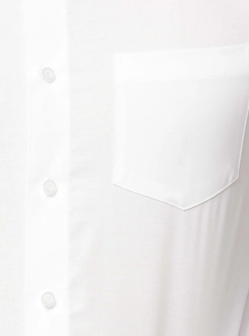Chemise basique à manches longues pour hommes