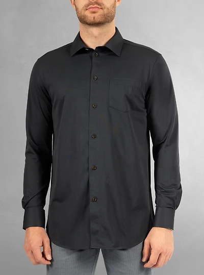 Men's basic long sleeve shirt