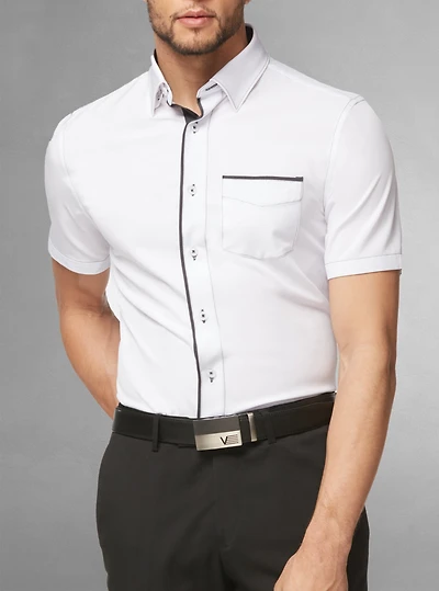 Men's basic short sleeve shirt