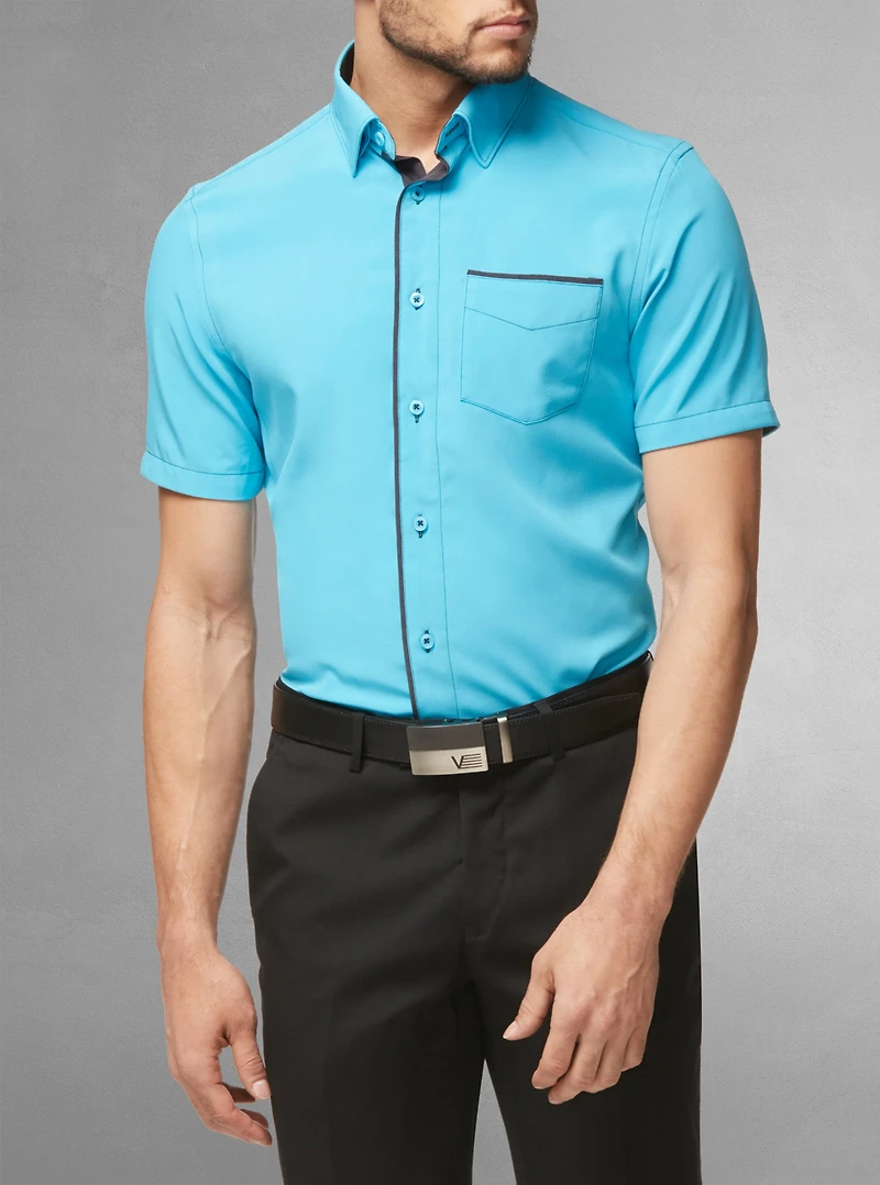 Men's basic short sleeve shirt