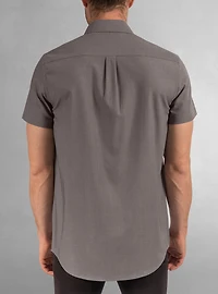 Chemise basique à manches courtes pour hommes