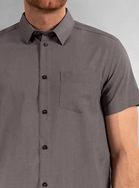 Chemise basique à manches courtes pour hommes