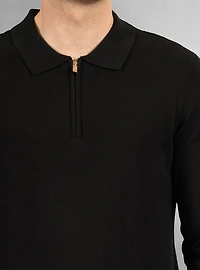 Polo à manches longues pour hommes