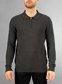Polo à manches longues pour hommes