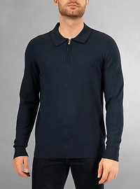 Polo à manches longues pour homme