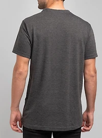 T-shirt basique à col rond pour homme