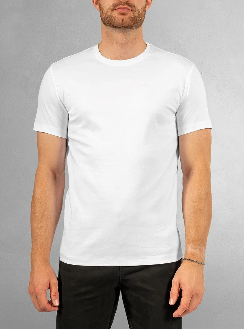 T-shirt à col ras du cou pour hommes