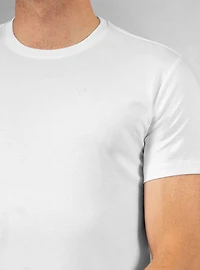 T-shirt à col ras du cou pour hommes