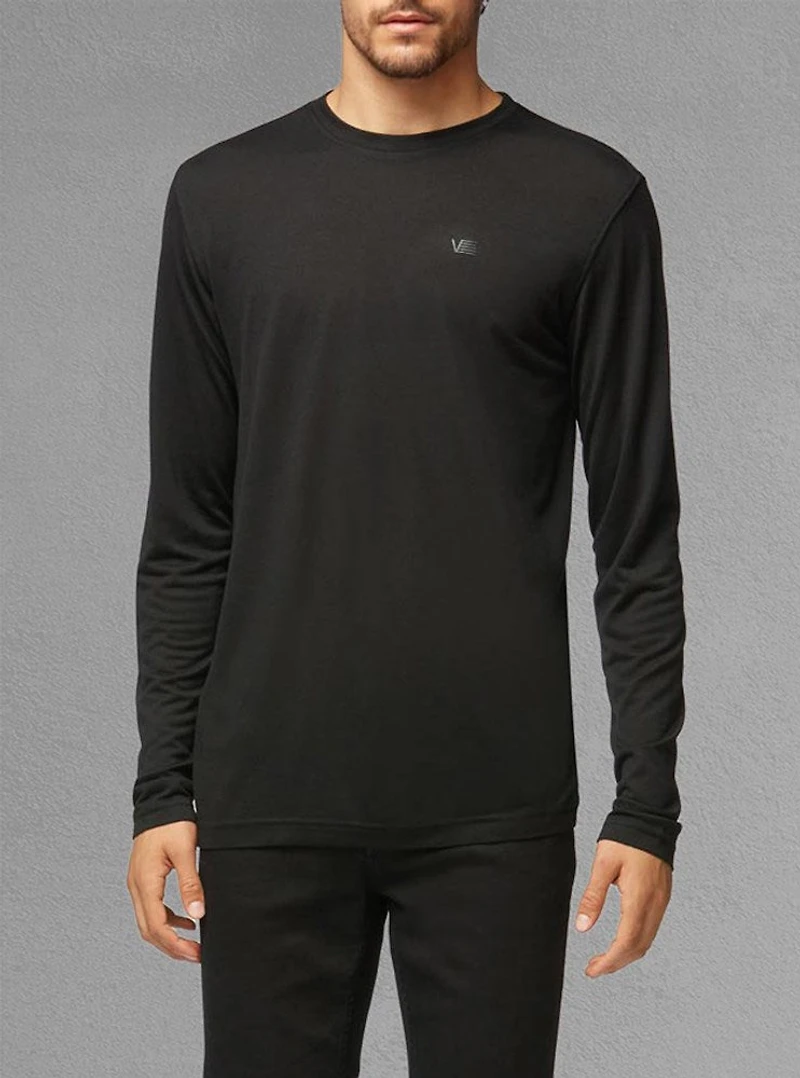 Men's crew neck long sleeve t-shirt