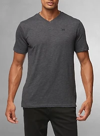 Men's basic v neck short sleeve t-shirt
