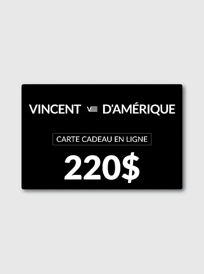 Gift Card 220$