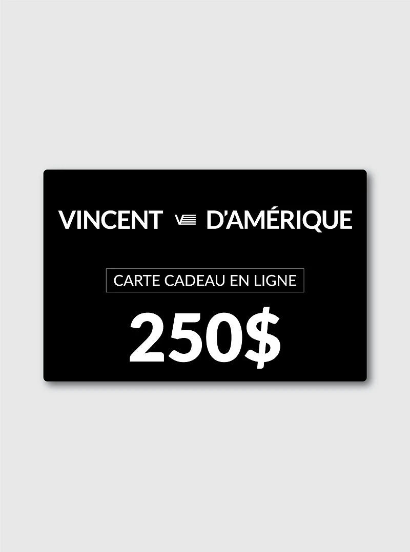 Gift Card 250$